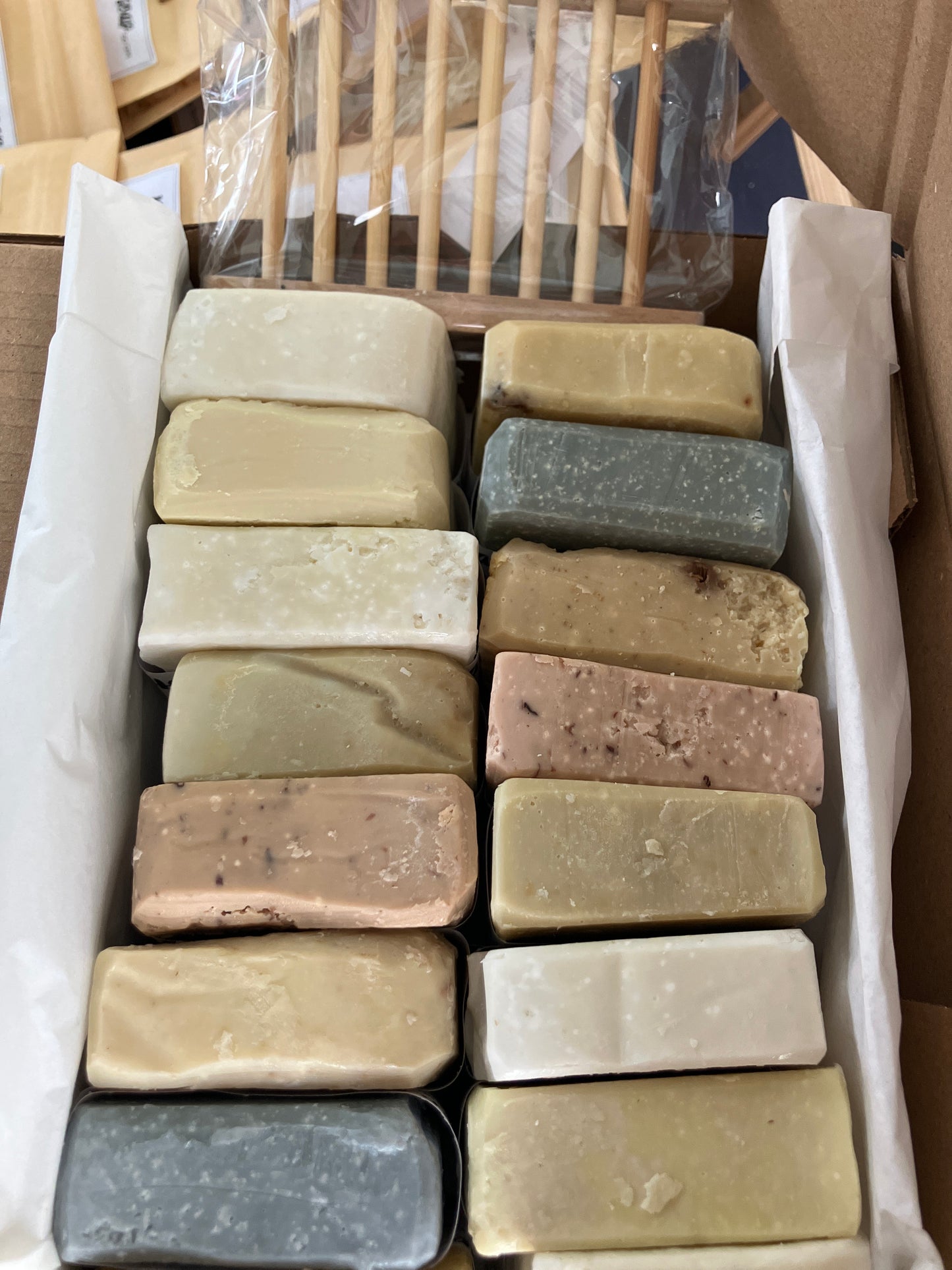 16 bars Plant based Soap: 8 varieties