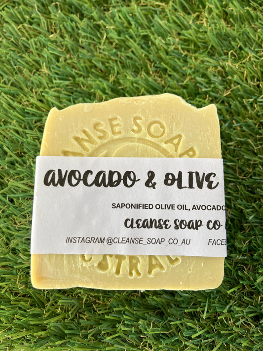 Avocado 🥑 & olive soap bar 120g