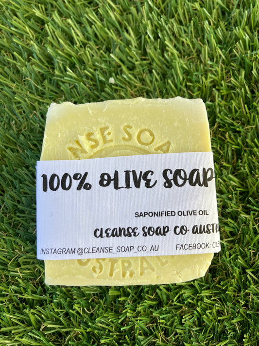100% OLIVE OIL SOAP BAR . 120g